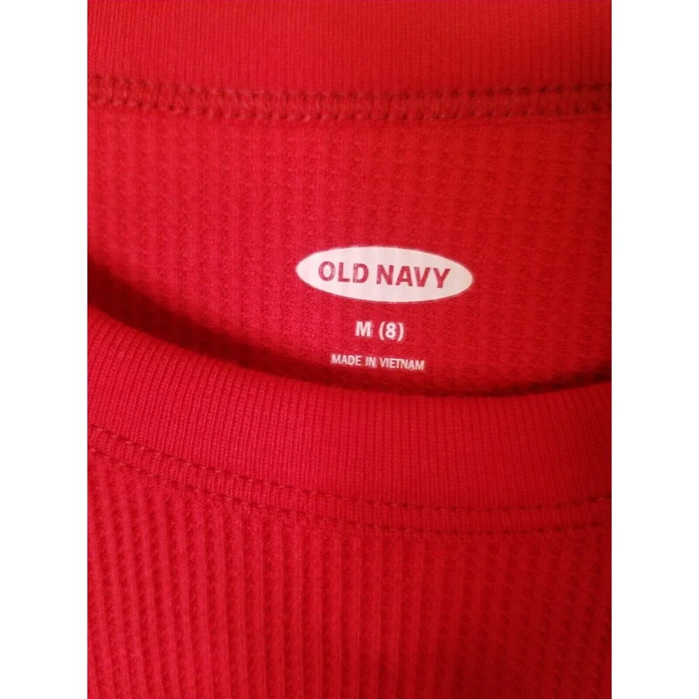 OLD NAVY Graphic Thermal Tee boys Medium (8)